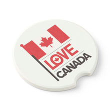 Load image into Gallery viewer, Canada Love Car Coaster
