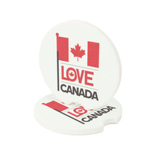 Load image into Gallery viewer, Canada Love Car Coaster