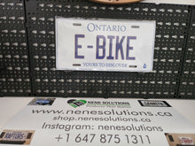 Load image into Gallery viewer, E-BIKE : Custom Car Ontario For Off Road License Plate Souvenir Personalized Gift Display