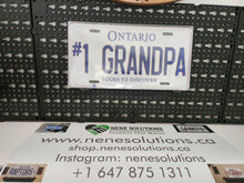 Load image into Gallery viewer, Grandpa License Plate