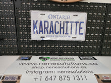 Load image into Gallery viewer, KARACHITTE : Custom Car Ontario For Off Road License Plate Souvenir Personalized Gift Display