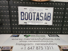 Load image into Gallery viewer, BOOTASAB : Custom Car Ontario For Off Road License Plate Souvenir Personalized Gift Display