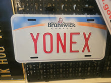 Load image into Gallery viewer, New Brunswick Custom License Plate Personalized Name Plate Premium Display Gift Souvenir