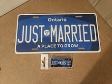Load image into Gallery viewer, Ontario Special Edition Blue Custom License Plate Personalized Aluminum Name Plate Display Gift
