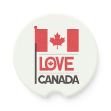 Load image into Gallery viewer, Canada Love Car Coaster