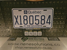 Load image into Gallery viewer, Quebec Heritage Custom License Plate Personalized Metal Name Tag Collectible Display Gift