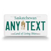 Load image into Gallery viewer, Saskatchewan Province Custom License Plate Personalized Name Off Road Display Gift Souvenir