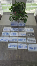 Load image into Gallery viewer, Custom Motorcycle Bike ATV Golf Cart Size Plates Personalized Off Road License Plate Display Gift Souvenir