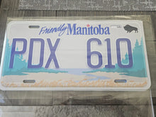 Load image into Gallery viewer, Manitoba Custom License Plate Personalized Name Plate Off Road Display Gift Souvenir