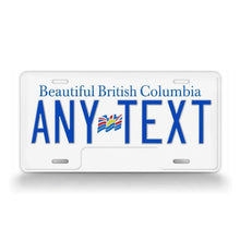 Load image into Gallery viewer, GRUMPY_1 : Custom Car Plate Beautiful British Columbia For Novelty Souvenir Gift Display Special Occasions Mancave Garage Office Windshield