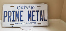 Load image into Gallery viewer, *PRIME METAL* Customized Ontario Car Plate Size Novelty/Souvenir/Gift Plate