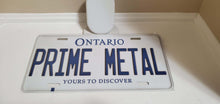 Load image into Gallery viewer, *PRIME METAL* Customized Ontario Car Plate Size Novelty/Souvenir/Gift Plate