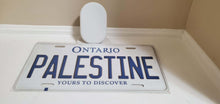 Load image into Gallery viewer, *PALESTINE* Customized Ontario Car Plate Size Novelty/Souvenir/Gift Plate