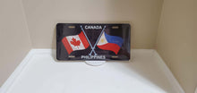 Load image into Gallery viewer, Canada-Philippines : Custom Car Canada,Philippines For Off Road License Plate Souvenir Personalized Gift Display