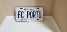 Load image into Gallery viewer, *FC PORTO* Customized Ontario Car Plate Size Novelty/Souvenir/Gift Plate