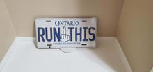 Load image into Gallery viewer, *RUN THIS* Customized Ontario Car Plate Size Novelty/Souvenir/Gift Plate