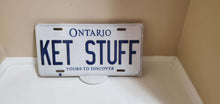 Load image into Gallery viewer, *KET STUFF* Customized Ontario Car Plate Size Novelty/Souvenir/Gift Plate