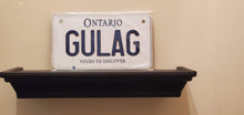 Load image into Gallery viewer, *GULAG* : Your Custom Message on Bike Size Customized Novelty/Souvenir/Gift Plate