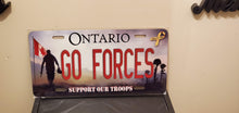 Load image into Gallery viewer, GO FORCES : Custom Car Ontario For Off Road License Plate Souvenir Personalized Gift Display