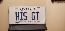 Load image into Gallery viewer, *HIS GT* Customized Ontario Car Size Novelty/Souvenir/Gift Plate