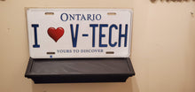 Load image into Gallery viewer, *I❤ V-TECH* Customized Ontario Car Size Novelty/Souvenir/Gift Plate