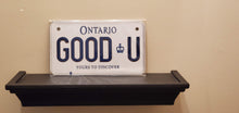 Load image into Gallery viewer, *GOOD U* : Your Custom Message on Bike Size Customized Novelty/Souvenir/Gift Plate