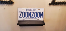Load image into Gallery viewer, ZOOMZOOM : Custom Car Ontario For Off Road License Plate Souvenir Personalized Gift Display
