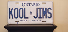 Load image into Gallery viewer, *KOOL JIMS* :Your Retail-Business Message: Customized Ontario Car Style Souvenir/Gift Plates