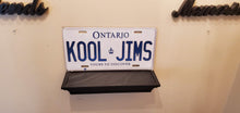 Load image into Gallery viewer, *KOOL JIMS* :Your Retail-Business Message: Customized Ontario Car Style Souvenir/Gift Plates