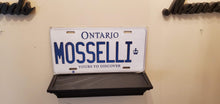 Load image into Gallery viewer, *MOSSELLI* : Any Italians Out There? : Customized Ontario Car Style Souvenir/Gift Plates