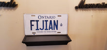 Load image into Gallery viewer, *FIJIAN* : We Can Put Any Nationality On A Plate : Customized Ontario Car Style Souvenir/Gift Plates