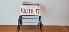 Load image into Gallery viewer, *FAITH 17* Customized Ontario Bike Size Novelty/Souvenir/Gift Plate