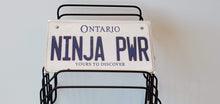Load image into Gallery viewer, *NINJA PWR* Customized Ontario Bike Size Novelty/Souvenir/Gift Plate