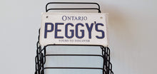 Load image into Gallery viewer, *PEGGY'S* Customized Ontario Bike Size Novelty/Souvenir/Gift Plate