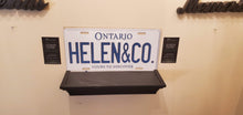 Load image into Gallery viewer, *HELEN&CO* : Hey, Want to Stand Out From The Crowd? : Customized Ontario Car Style Souvenir/Gift Plates
