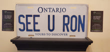 Load image into Gallery viewer, *SEE U RON* : Hey, Want to Stand Out From The Crowd? : Customized Any Province Car Style Souvenir/Gift Plates