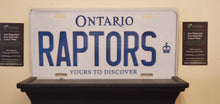 Load image into Gallery viewer, *RAPTORS* : Hey, Want to Stand Out From The Crowd? : Customized Any Province Car Style Souvenir/Gift Plates