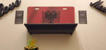 Load image into Gallery viewer, ALBANIA : Custom Car Plate Albania For Novelty Souvenir Gift Display Special Occasions Mancave Garage Office Windshield