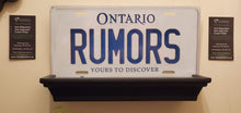 Load image into Gallery viewer, *RUMORS* : Hey, Want To Stand Out From The Crowd? We Do All Canadian Province Plates : Customized Car Style Souvenir/Gift Plates