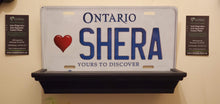 Load image into Gallery viewer, &lt;3 SHERA : Custom Car Ontario For Off Road License Plate Souvenir Personalized Gift Display
