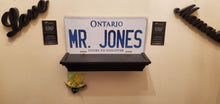 Load image into Gallery viewer, *MR. JONES* : Hey, Want To Stand Out From The Crowd? We Do All Canadian Province Plates : Customized Car Style Souvenir/Gift Plates