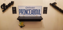 Load image into Gallery viewer, PRINCEABDUL : Custom Car Ontario For Off Road License Plate Souvenir Personalized Gift Display