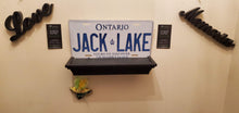 Load image into Gallery viewer, *JACK LAKE* : We Misspelled JACK on the last plate, so we went ahead and provided him a new one for no cost for his boat : Customized Car Style Souvenir/Gift Plates