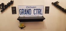 Load image into Gallery viewer, GRAND CTRL : Custom Car Ontario For Off Road License Plate Souvenir Personalized Gift Display