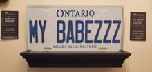 Load image into Gallery viewer, *MY BABEZZZ* : Hey, Want to Stand Out From The Crowd? : Customized Any Province Car Style Souvenir/Gift Plates