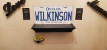 Load image into Gallery viewer, *WILKINSON* : Hey, Want to Stand Out From The Crowd? : Customized Any Province Car Style Souvenir/Gift Plates