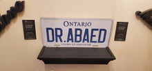 Load image into Gallery viewer, DR.ABAED : Custom Car Ontario For Off Road License Plate Souvenir Personalized Gift Display