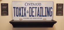 Load image into Gallery viewer, *TOXIX DETAILING* : Your Business Special Style Souvenir/Gift Plate in Car Size