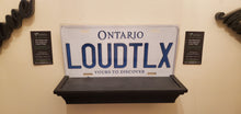Load image into Gallery viewer, LOUDTLX : Custom Car Ontario For Off Road License Plate Souvenir Personalized Gift Display