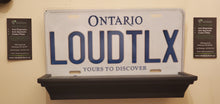Load image into Gallery viewer, LOUDTLX : Custom Car Ontario For Off Road License Plate Souvenir Personalized Gift Display